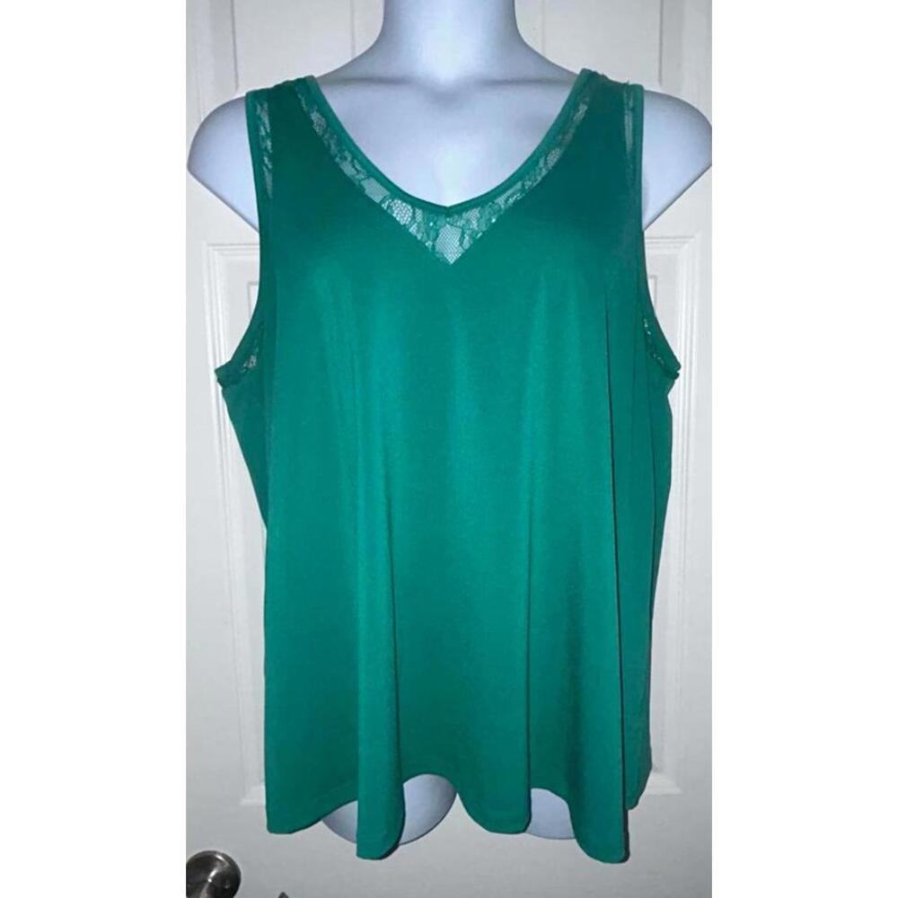 Torrid Tank Top Double V Neck Sz 2